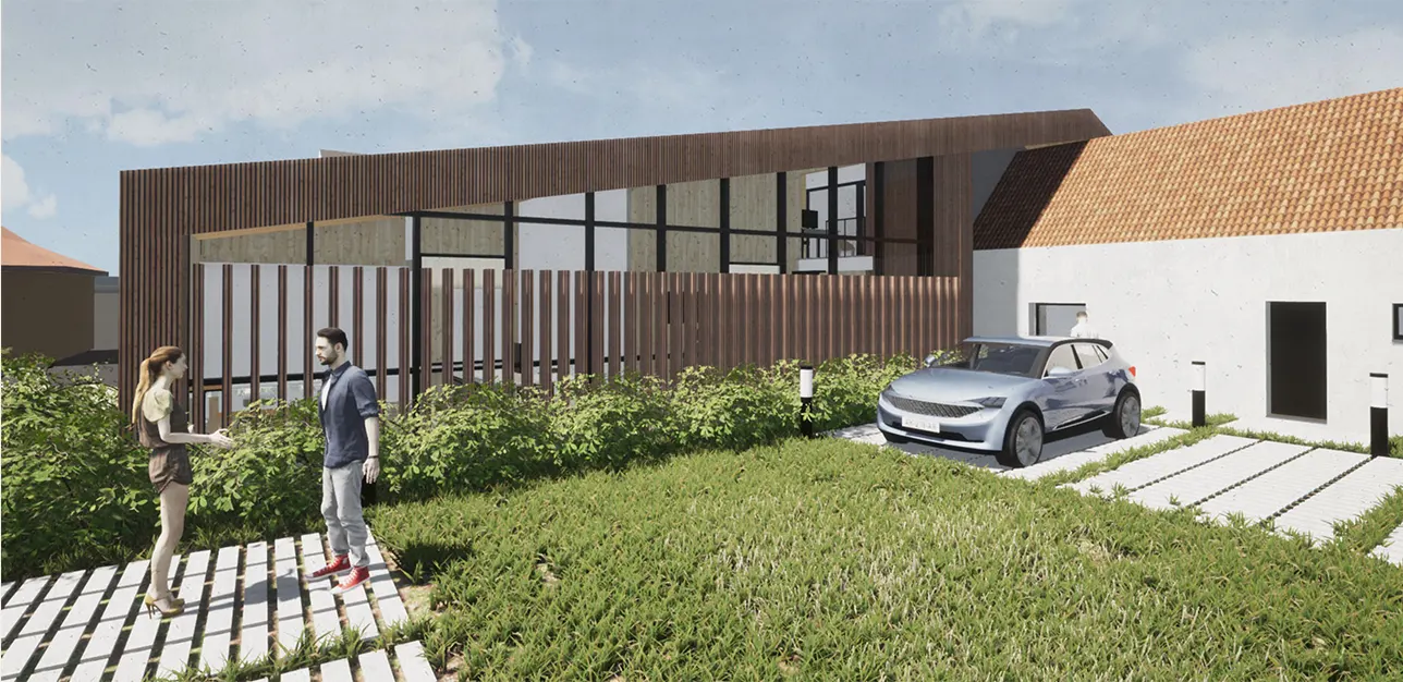 Gebouw medical balance center